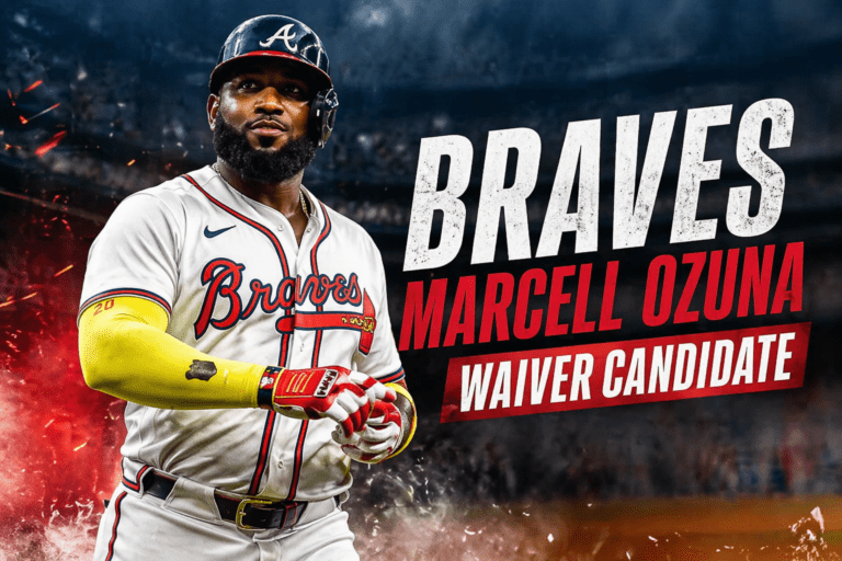 Braves Marcell Ozuna waiver candidate