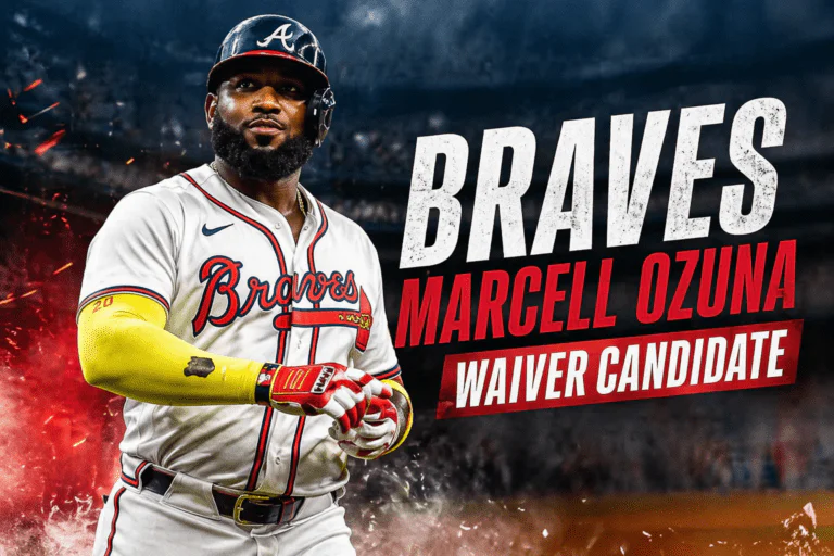 Braves Marcell Ozuna waiver candidate