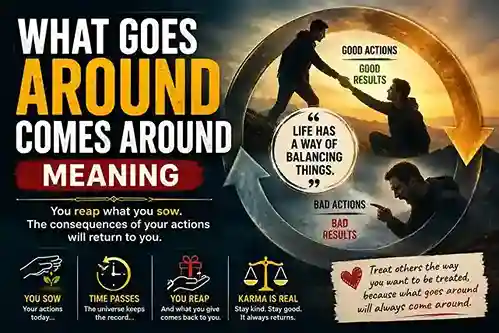 What Goes Around Comes Around Meaning