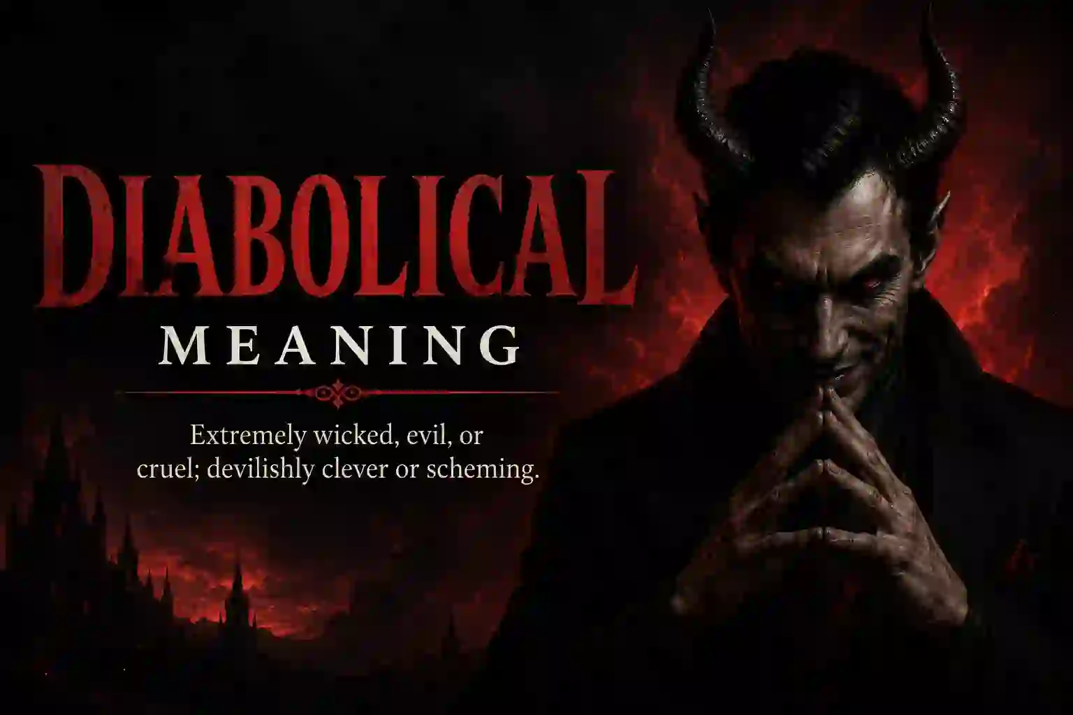 Diabolical Meaning