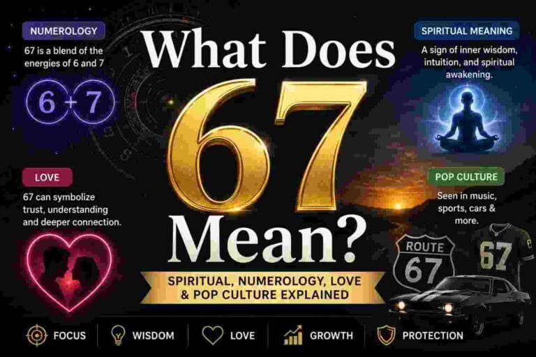 What Does 67 Mean