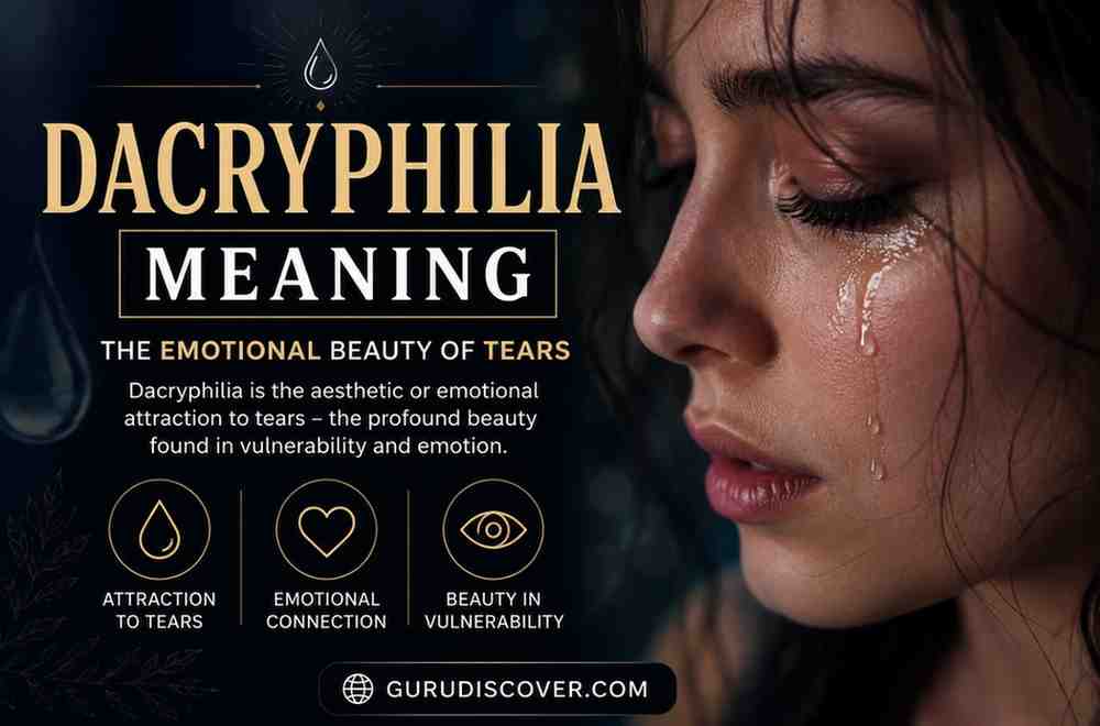 Dacryphilia Meaning