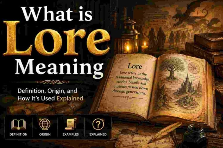 What is Lore Meaning
