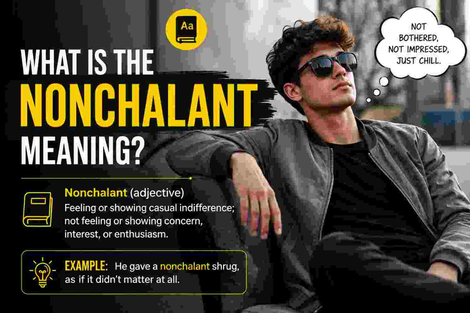 Nonchalant Meaning