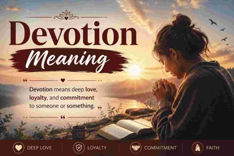 Devotion Meaning