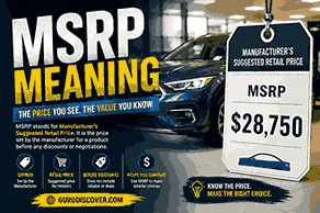 MSRP Meaning