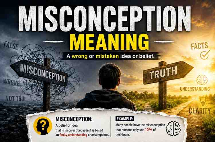 Misconception Meaning
